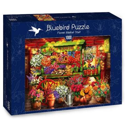 Flower Market Stall Puzzel 1000 stukjes Flower Market Stall Puzzel 1000 stukjes