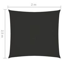 Zonnescherm rechthoekig 2x2,5 m oxford stof antracietkleurig - thumbnail