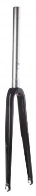TOM voorvork vast 28 inch 1 1/8 inch carbon zwart TOM voorvork vast 28 inch 1 1/8 inch carbon zwart