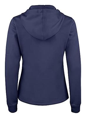 Clique 021015 Basic Active Hoody FZ Ladies - Dark Navy - L