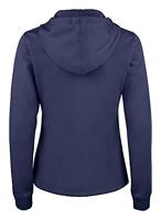 Clique 021015 Basic Active Hoody FZ Ladies - Dark Navy - L - thumbnail
