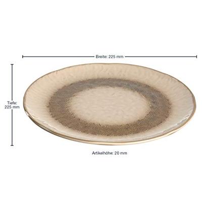 Leonardo Ontbijtbord / Dessertbord Matera Beige ø 23 cm