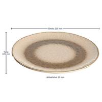 Leonardo Ontbijtbord / Dessertbord Matera Beige ø 23 cm - thumbnail