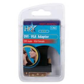 DVI naar VGA verloopadapter verguld DVI naar VGA verloopadapter verguld