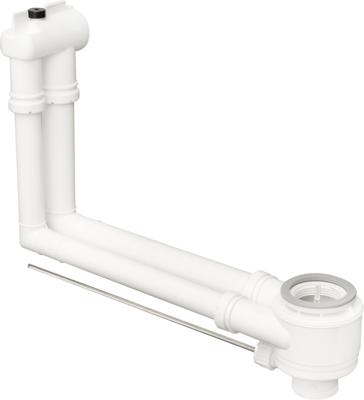 Hansgrohe Afvoer- en overloopset voor excentrische montage wastafel