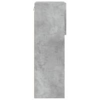 Tv-meubel met LED-verlichting 40,5x30x90 cm betongrijs - thumbnail