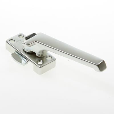 AXA raamsluiting 3308 - met drukknop en nok - draairichting 2-3 - rechtsdraaiend - alu F2 - 3308-31-92/E