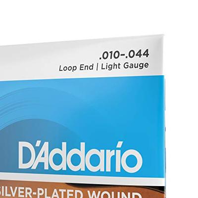 D&apos;Addario EJ84L loop end snarenset voor gypsy jazz gitaar