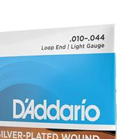 D&apos;Addario EJ84L loop end snarenset voor gypsy jazz gitaar - thumbnail