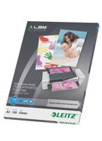 Leitz Lamineerfolie DIN A3 100 micron glanzend 100 stuk(s) - thumbnail