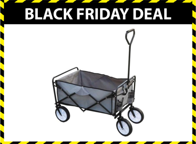 Hi Bolderwagen - Bolderkar - opvouwbare bolderwagen - grijs