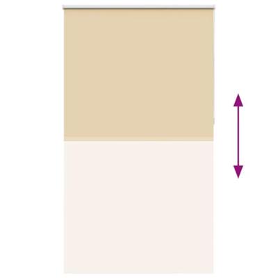 Rolgordijn verduisterend 130x210 cm stofbreedte 126,6 cm beige