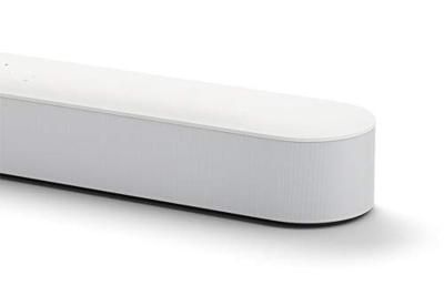Sonos Beam Smart Soundbar, weiß – Kompakte TV Soundbar für Fernsehen & Musikstreaming mit WLAN, Alexa Sprachsteuerung, Google Assistant & HDMI ARC - AirPlay kompatibler Musik- & TV Lautsprecher