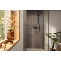 Douchemengkraan HansGrohe Rebris E Eengreeps Mat Zwart - thumbnail