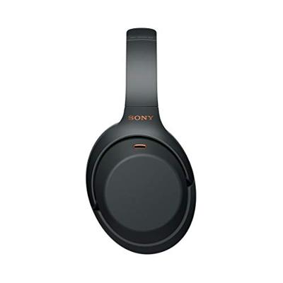 Sony WH-1000XM3 Bluetooth Noise Cancelling Koptelefoon, (30 Uur Batterijduur, 1.5 M USB Kabel, Touch Sensor, Headphones Connect App, Snellaadfunctie, Compatibel met Amazon Alexa), Zwart