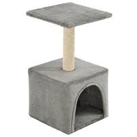 VidaXL Kattenkrabpaal met sisal krabpaal 55 cm grijs - thumbnail