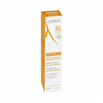 A-Derma Protect Onzichtbare Fluide SPF50+ 40ml