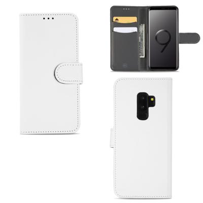 Samsung Galaxy S9 Plus Hoesje Wit Met Opbergvakjes Samsung Galaxy S9 Plus Hoesje Wit Met Opbergvakjes
