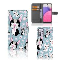 Samsung Galaxy A33 5G | Telefoonhoesje | Met pasjeshouder | Hondjes - thumbnail