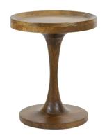 Light & Living Bijzettafel Joekon - Hout - Ø40cm - thumbnail