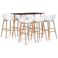 7-delige Barset zwart en wit - thumbnail