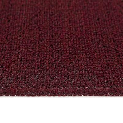 VidaXL Antislip trapmatten 15 pcs bordeauxrood 75 x 20 cm pp