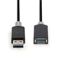 Nedis USB-Kabel | USB-A Male | USB-A Female | 5 Gbps | 2 m | 1 stuks - CCBW61010AT20 CCBW61010AT20 - thumbnail