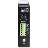 TRENDnet 5-poorts geharde industriële gigabit PoE+ DIN-railschakelaar, 120 W stroombudget, 1 x SFP-sleuf, IP30-classificatie, onbeheerde schakelaar, Gigabit PoE+ netwerkschakelaar, levenslange - thumbnail