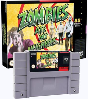 Zombies Ate My Neighbors Grey Cartridge Edition (Limited Run Games) Zombies Ate My Neighbors Grey Cartridge Edition (Limited Run Games)