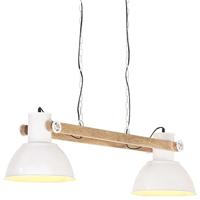 Hanglamp industrieel 25 W E27 109 cm wit - thumbnail