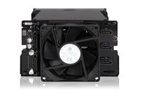 Icy Dock MB830SP-B behuizing voor opslagstations HDD-behuizing Zwart 3.5 - thumbnail