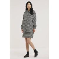 NOISY MAY jack NMFRANNIE met pied-de-poule zwart/wit - thumbnail