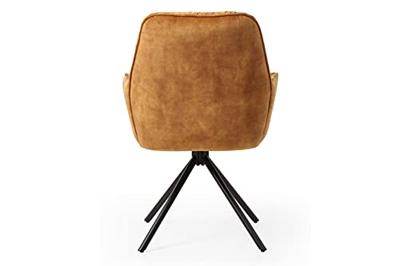 Artistiq Eetkamerstoel 'Gadi' Velvet, kleur Goud