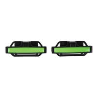 DM-013 2st Universal passen auto veiligheidsgordel Adjuster Clip riem riem klem schouder nek Comfort aanpassing kind veiligheid stop Buckle(Green) - thumbnail
