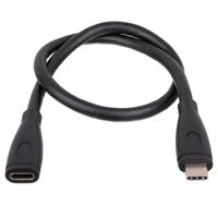Akyga AK-USB-32 USB-kabel USB-C stekker, USB-C bus 0.30 m Zwart - thumbnail
