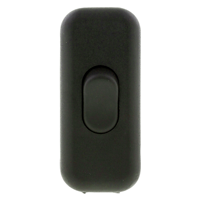 Scanpart Snoerschakelaar Zwart 1p 2amp - thumbnail