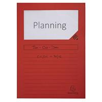 Exacompta L-map met venster Forever, pak van 100 stuks, rood - thumbnail