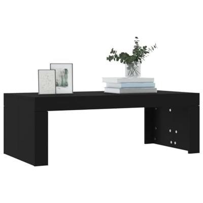 Salontafel 102x50x36 cm bewerkt hout zwart