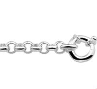 TFT Armband Zilver Jasseron 7 mm 20 cm - thumbnail