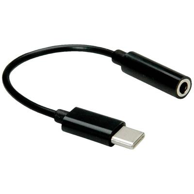 VALUE USB type C - 3,5mm Audio Adapter, Male/Female, 0,13 m