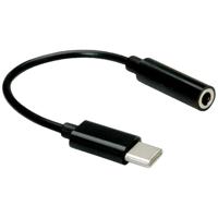 VALUE USB type C - 3,5mm Audio Adapter, Male/Female, 0,13 m - thumbnail