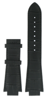 Horlogeband Tissot L875-975 / T610014557 Croco leder Zwart 14mm - thumbnail