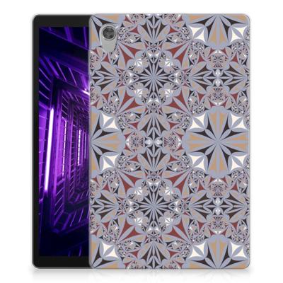 Lenovo Tab M10 HD (2de generatie) Tablet Back Cover Flower Tiles Lenovo Tab M10 HD (2de generatie) Tablet Back Cover Flower Tiles