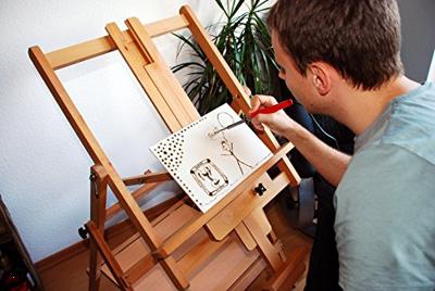 ROTHENBERGER Complete pyrografie set - rood