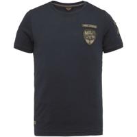 Short sleeve r-neck single jersey dark sapphire - thumbnail