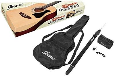 Ibanez V54NJP Open Pore Natural Jam Pack Quick Start westerngitaar-pakket