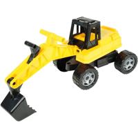 GIGA TRUCKS graafmachine, zwart/geel, los - thumbnail