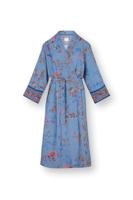 Pip Studio Pip Studio Noa Kimono Bodhi Flower Blue L - thumbnail