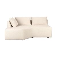 Zuiver Bank 'Prosper' Hoek Element Links, kleur Zand - thumbnail