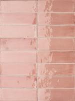 Wandtegel roze Sartoria Tbrick 16x5cm pink panther glans gerectificeerd - thumbnail